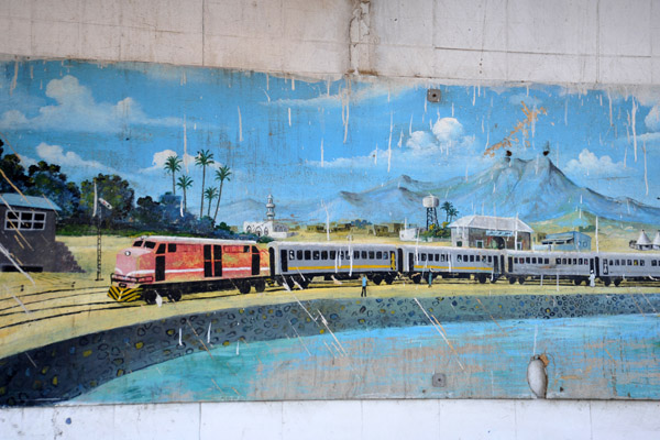 Mural - Sudan Railways, Port Sudan