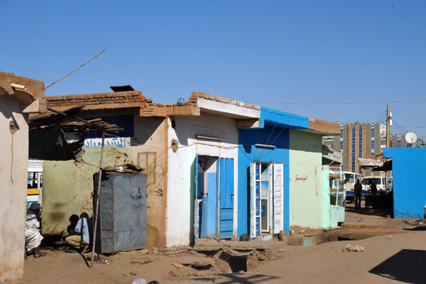 Small shops in Khartoum North