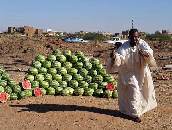 Watermelon salesman, Khartoum North