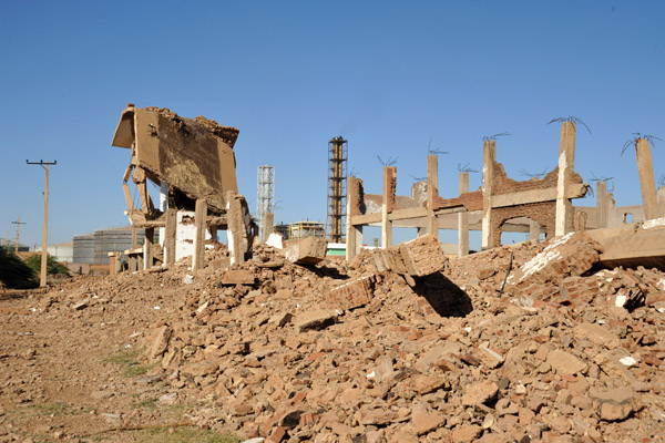Al Shifa Pharmaceutical Factory ruins, Khartoum North