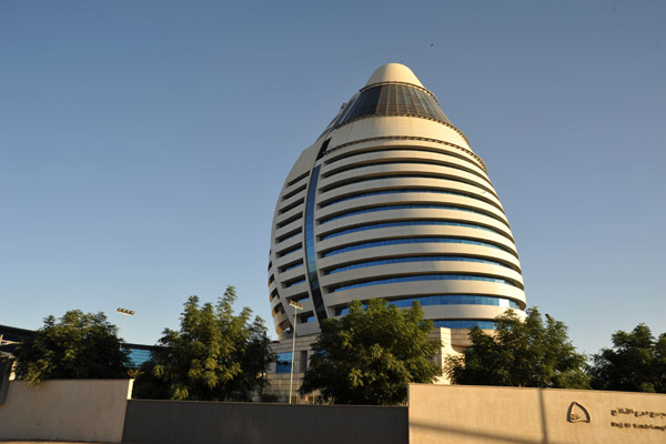 The Burj Al-Fateh's Libyan connections gave it the nickname Gadaffi's Egg