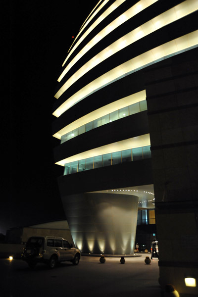Entrance to the Burj Al-Fateh Hotel