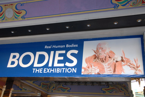 Bodies, the Exhibition at the Tropicana, Las Vegas