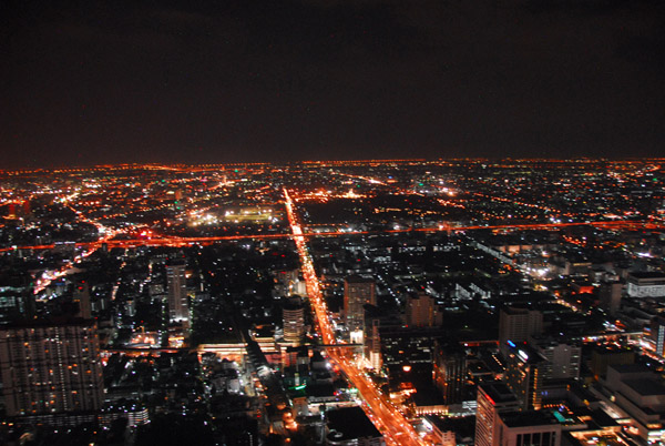 View west from Baiyoke Tower