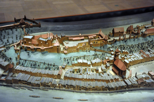 Model of the City of Burghausen, 1573