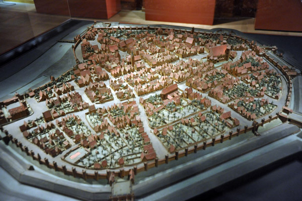 1:685 Model of the City of Ingolstadt, 1572, Jakob Sandtner