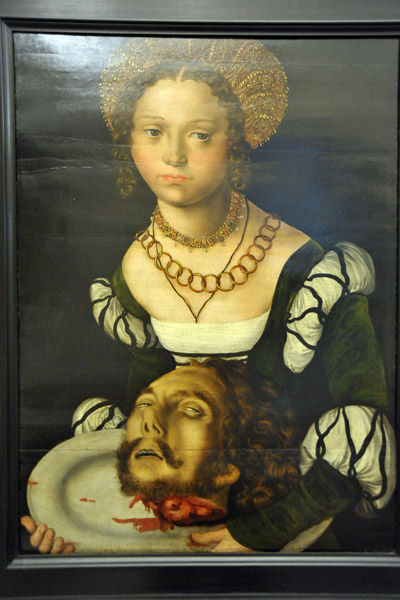 Salome mit dem Haupt Johannnes des Tufers, ca 1510, Lucas Cranach the Elder (1472-1553)