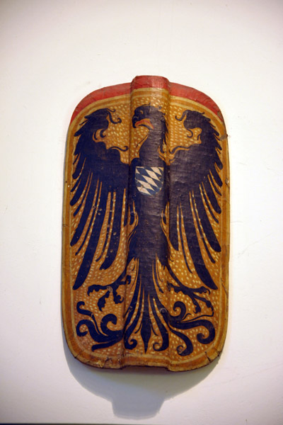 Shield with Eagle and Bavarian coat-of-arms
