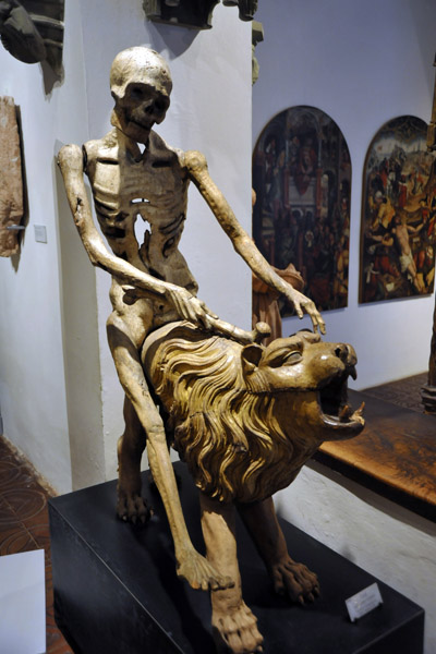 Tod auf Löwen reitend, 1513, Kloster Heilsbronn