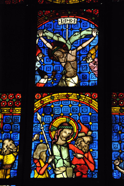 Stained glass windows, Regensburg ca 1350