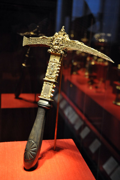 Ceremonial hammer for opening the Holy Gate, Rome ca 1549
