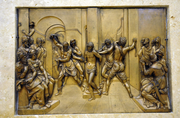Bronze Relief - The Flagellation of Christ