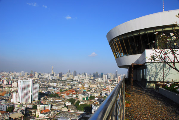 Restaurant on the top of the Millennium Hilton, Bangkok