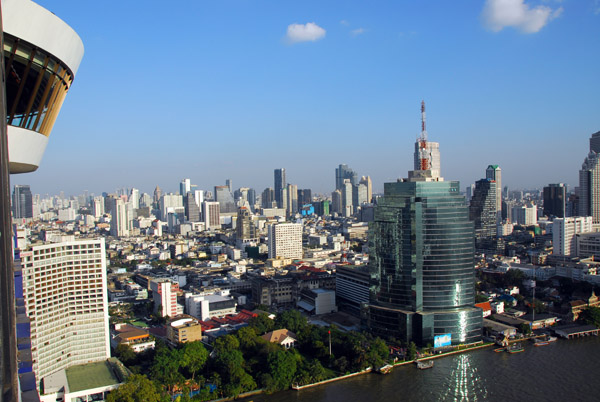 View from the Millennium Hilton, Bangkok