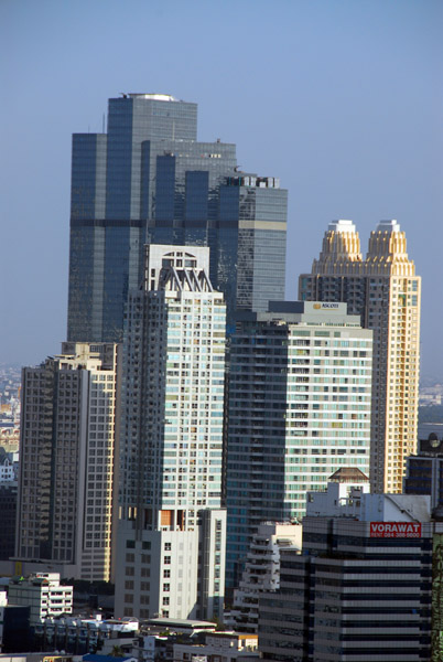 Sathorn Road with the Ascott