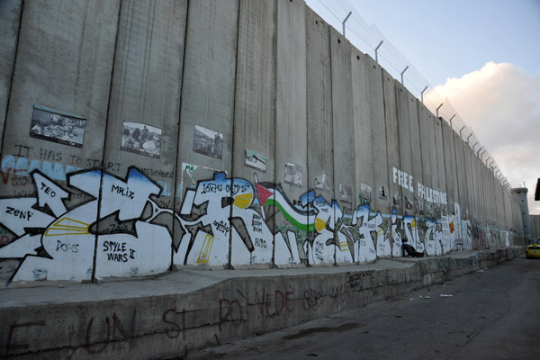West Bank Separation Wall graffiti - Bethlehem