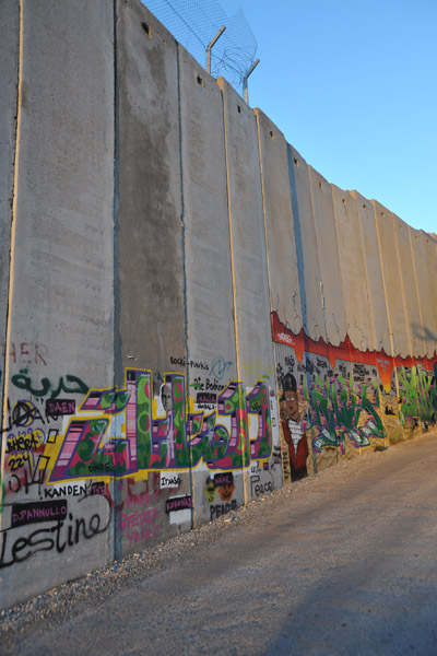 West Bank Separation Wall graffiti - Bethlehem