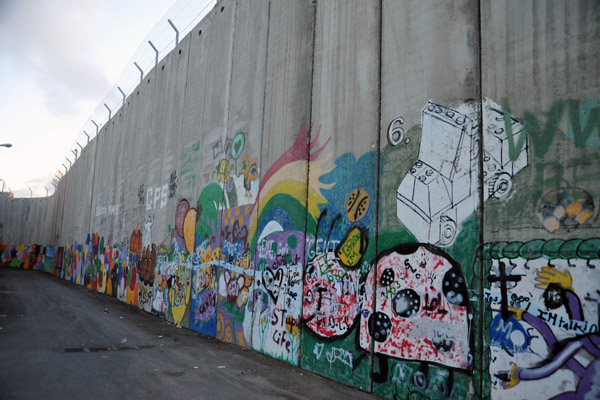 West Bank Separation Wall graffiti - near the Bethlehem Checkpoint