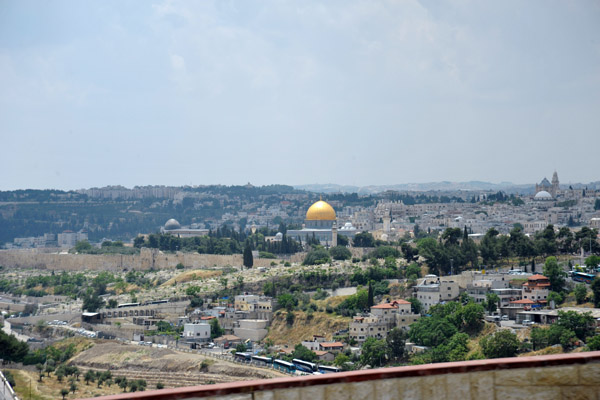 First view of Jerusalem's Old City