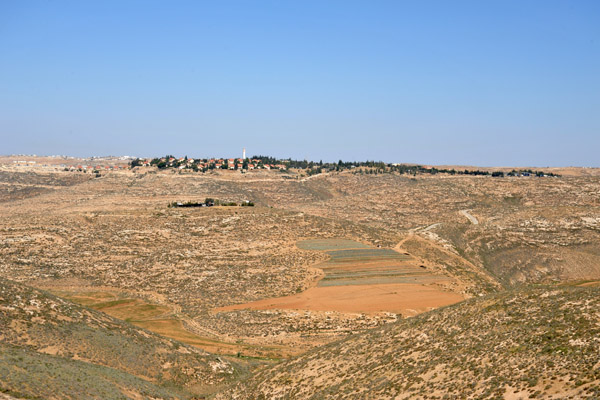 The Israeli West Bank settlement of Tene, a short distance from the Israeli border, 20 km NE of Be'er Sheva