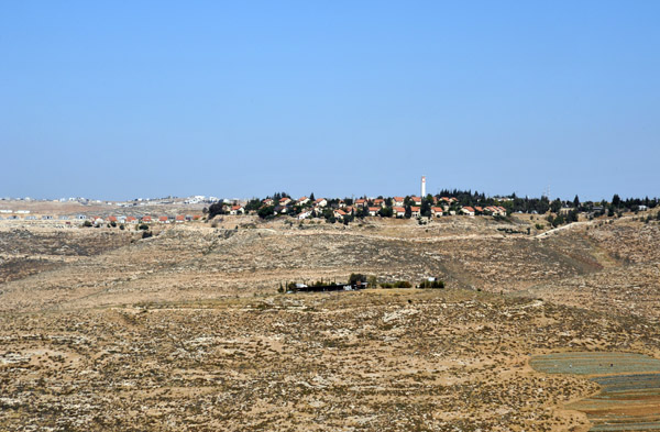 The Israeli West Bank settlement of Tene, a short distance from the Israeli border, 20 km NE of Beer Sheva