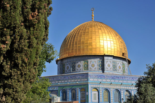 The incredibly beautiful Dome of the Rock, Qubbet al-Shakra