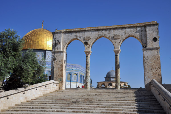 Dome of the Rock and the Stairs of the Scales of Souls,