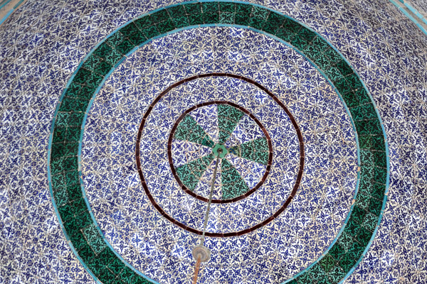 Dome of the Chain marking the exact center of the Noble Sanctuary