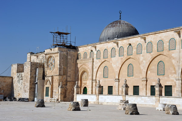 Al Aqsa Mosque - no admission to non-Muslims