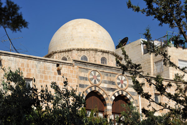 Ottoman dome in the northwest corner of the Haram al Sharif