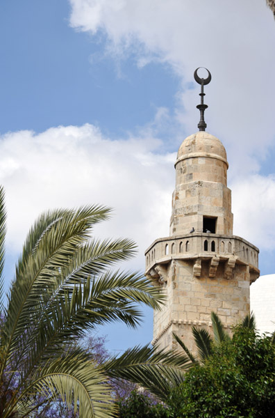 Minaret of a disused mosque in the Jewish Quarter
