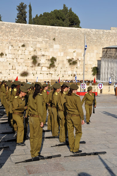 Israeli soldiers, Western Wall