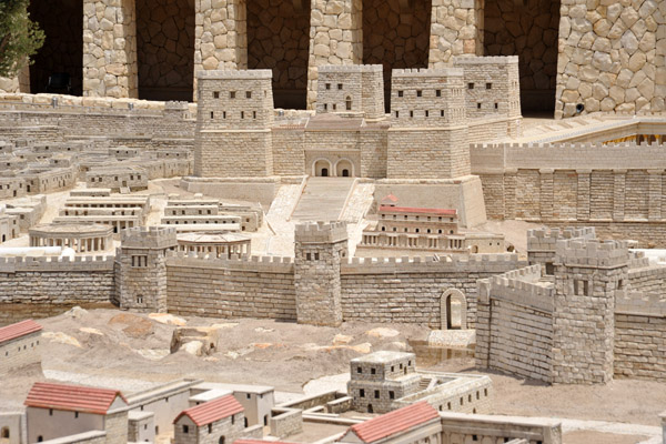 Antonia Fortress and Second Wall, Jerusalem (Second Temple Period)