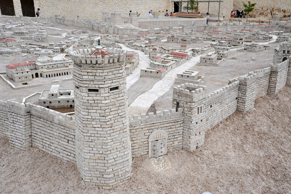 Psephinus Tower in the corner of the Third Wall, Jerusalem, 66 AD
