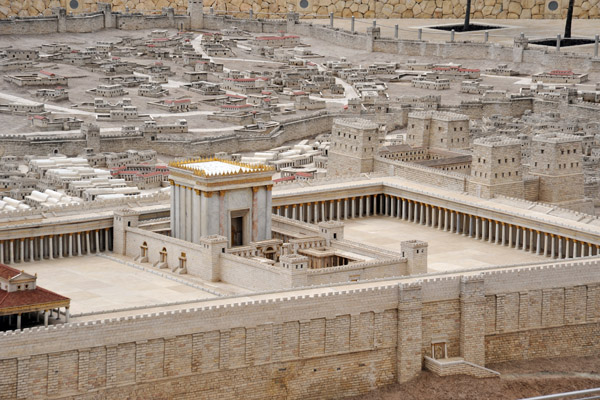 Model of Temple Mount during the Second Temple Period, Israel Museum