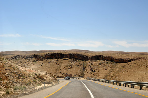 Route 31 descending towards the Dead Sea