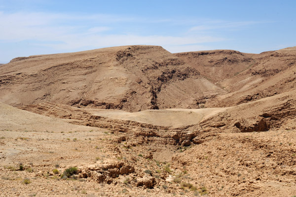 Negev Desert along Route 25 towards the Dead Sea