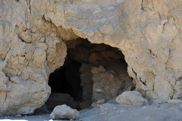 Cave below Lot's Wife