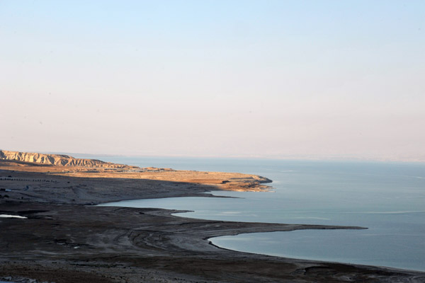 Mitspe Shalem, an Israeli settlement inside the West Bank on the shore of the Dead Sea north of En Gedi