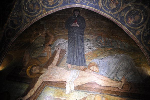 Mosaic at Station XI, Roman Catholic Chapel, Church of the Holy Sepulchre