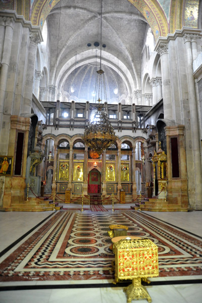 Greek Orthodox Choir, Church of the Holy Sepulchre