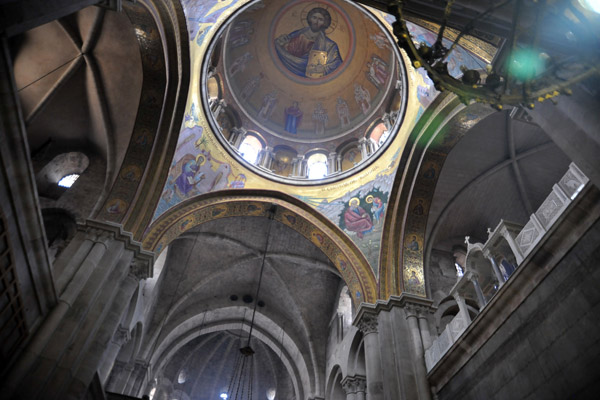 Dome (Catholikon) above the Greek Orthodox choir, Church of the Holy Sepulcure