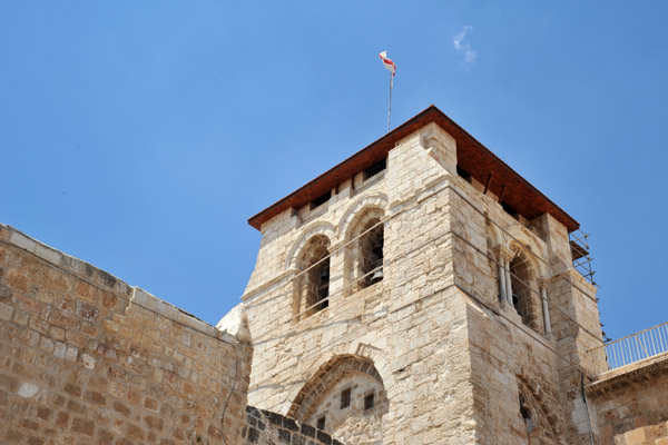 Church of the Holy Sepulchre built over Hill of Calvary (Golgotha), the site of the Crucifixion