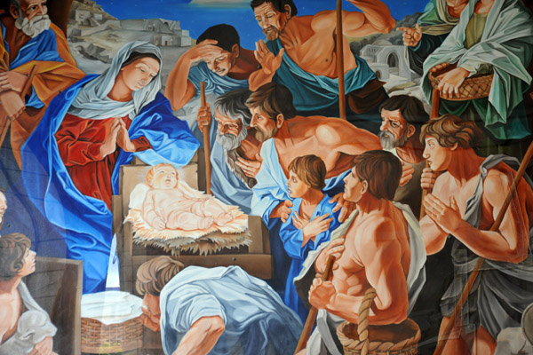 Painted Nativity Scene, Bethlehem
