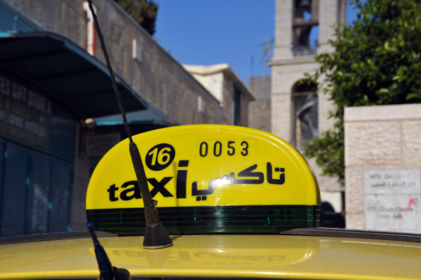 Palestinian Taxi, Bethlehem