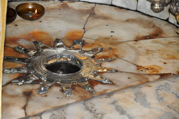 The site of the Birth of Christ, Grotto of the Nativity