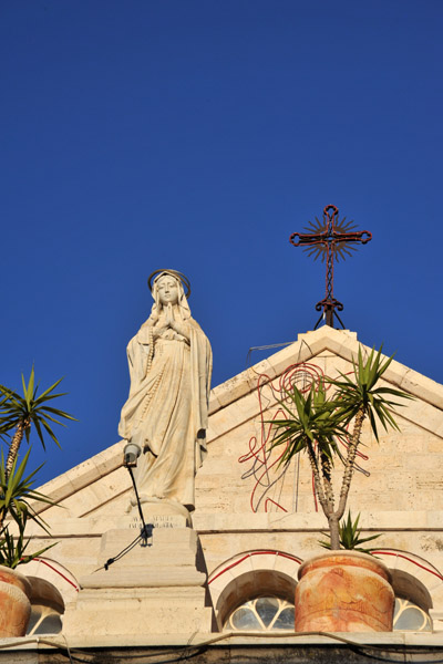 Statue of St. Catherine of Alexandria (ca 282-ca 307), Bethlehem