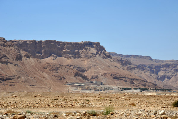 First glimpse of Masada