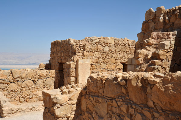 Masada was built during the reign of Herod the Great (37 BC to 4 BC)