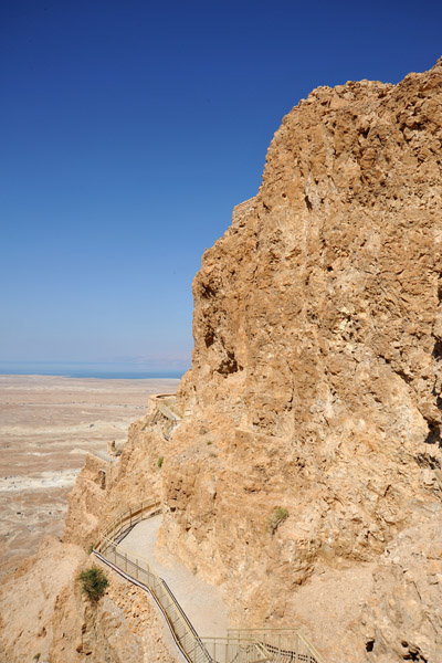 The path to Herod's Northern Palace, Masada